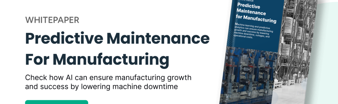 predictive maintenance for manufacturing