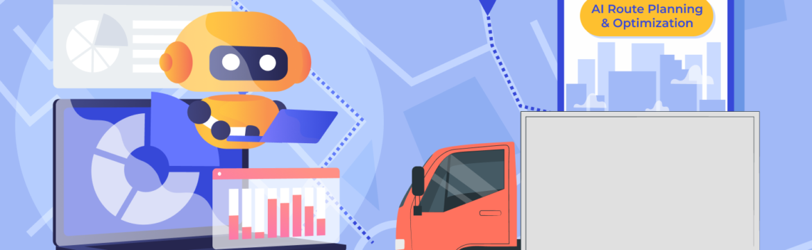 Machine learning route optimization for logistics